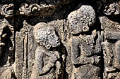 Candi Panataran - central platform called Pendopo Terrace is richly decorated with reliefs and nagas. 